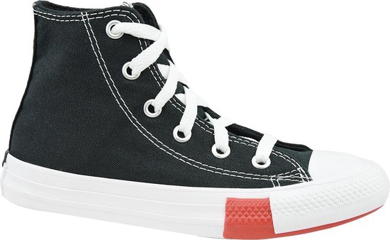 Converse Chuck Taylor All Star Hi Jr 366988C, Kinderen, Zwart, Sneakers  maat: 29 EU | bol.com