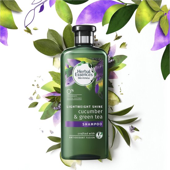 Herbal Essences Cucumber & Green Tea Shampoo Shine 6 x 400ml
