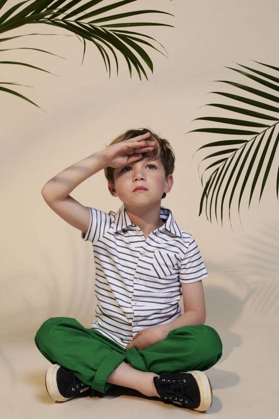Lily Balou Kinderkleding Jongens Shirt Jonathan Gentian Blue 92 bol