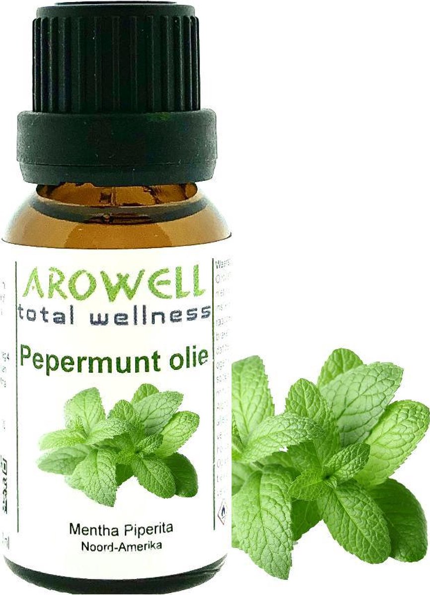 Goedkoopste Arowell - Pepermunt etherische olie - 15 ml (Mentha Piperita) - geurolie - sauna opgiet
