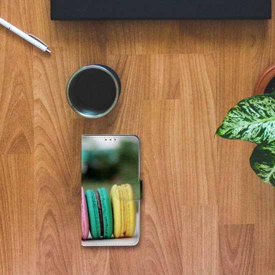 Coque Téléphone Xiaomi Mi Mix 2s PU Premium Housse pour Macarons