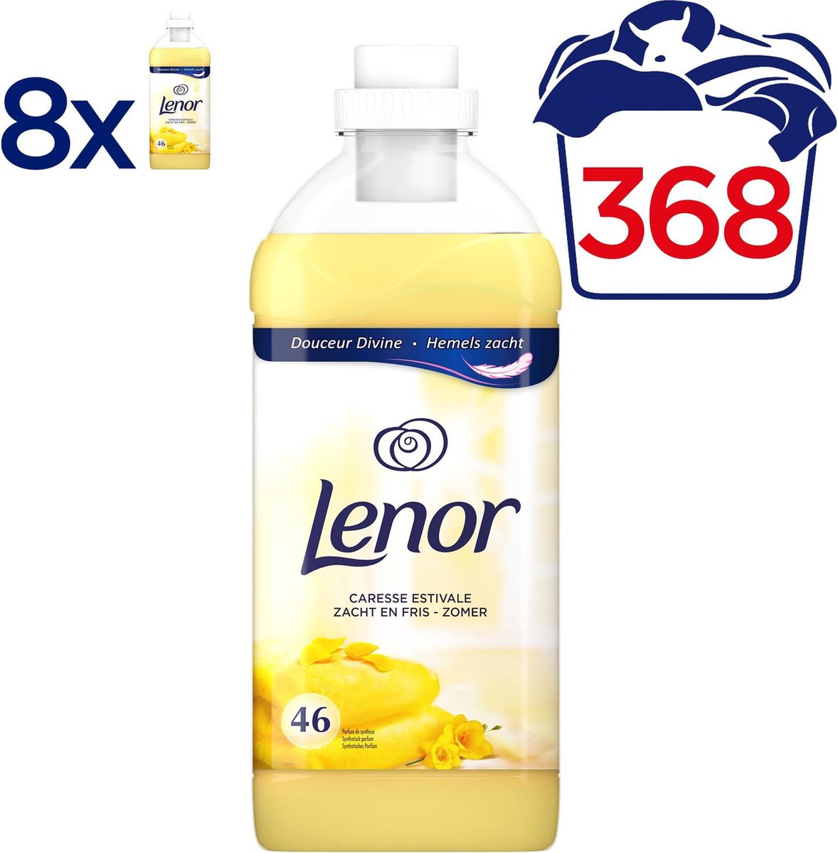 Lenor Ultra fraicheur d'avril 5L adoucissant - Nevejan