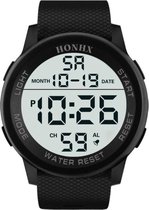 WiseGoods WS1250 - Digitaal Horloge voor Mannen - Sporthorloge LED - Heren - Waterdicht - Zwart