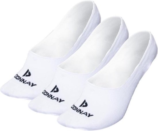 Donnay Footies - Enkelsokjes - 3 paar - White (001) - maat 47-50