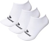 3-Pack Donnay Sneakersokken - White (001) - maat 35-38