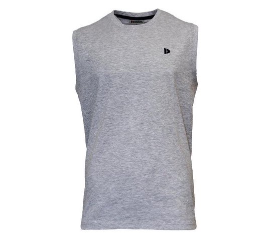 Donnay T-shirt zonder mouw - Sportshirt - Heren - Grey marl (1387) - maat 4XL