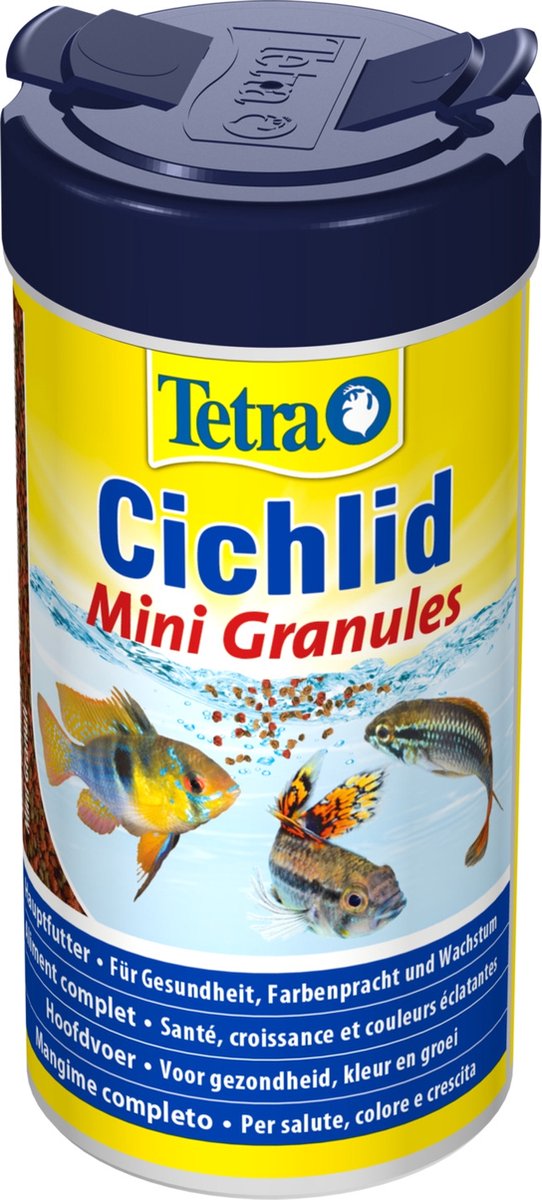 Tetra Cichlid Mini Granules - Vissenvoer - 250 ml