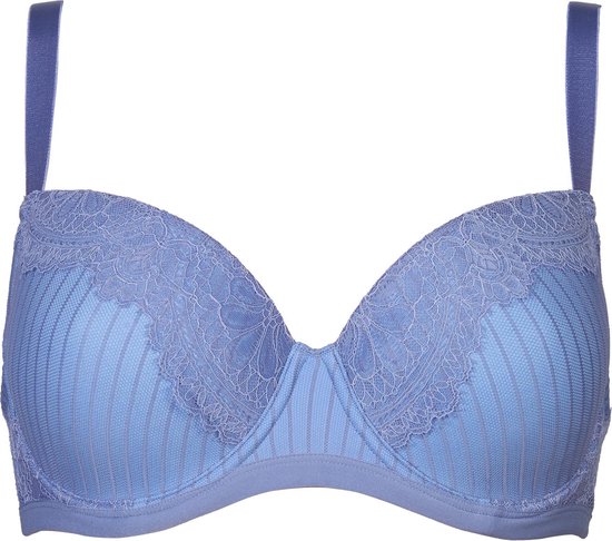 After Eden Padded wire bra lace - T.T. Blue - Maat D75