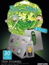 Rick And Morty Set de Tech Stickers