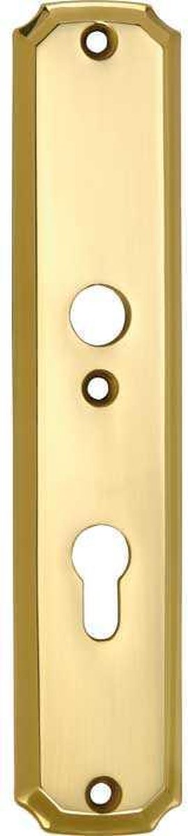SKG3 schild binnen Art-Nouveau PC72 mm messing gelakt