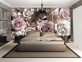 Roses Flowers  Photo Wallcovering
