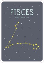Milestone - Zodiac Poster Card - Pisces
