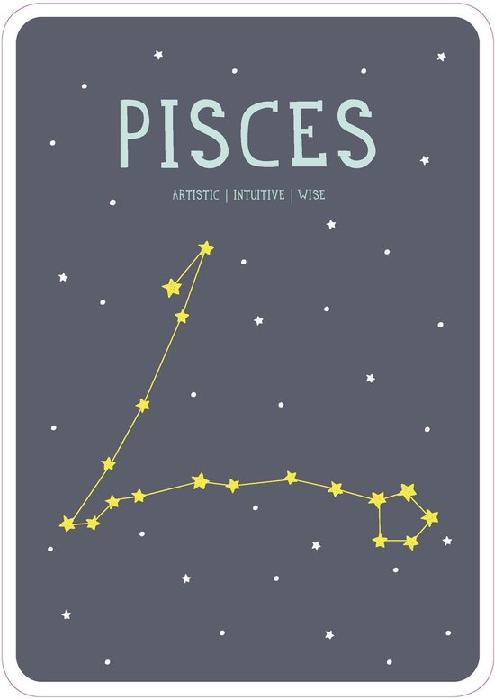 Milestone - Zodiac Poster Card - Pisces van Mi — afbeelding 5