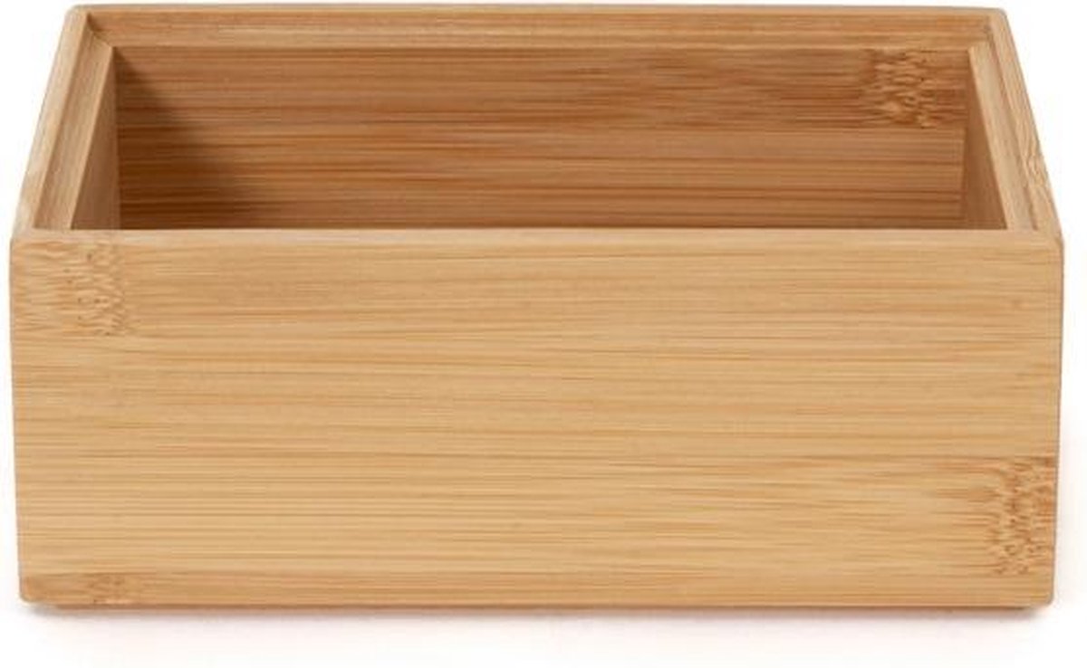 Compactor Bamboe bakjes voor lade stapelbaar - RAN6966 - Stapelbaar & Duurzaam