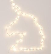 Nachtlamp Led vorm unicorn 52 cm grote vorm unicorn kinder- babykamer