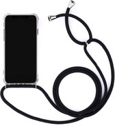 Transparant Backcover Hoesje Case iPhone 11 Pro met zwart koord