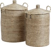 Panier de rangement Nordal Large - Large Basket-Basket Nordal-Seagrass basket-natural