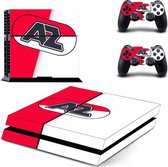 Playstation 4 Slim Sticker | PS4 Slim Console Skin | FC AZ | AZ Alkmaar | Console Skin + 2 Controller Skins