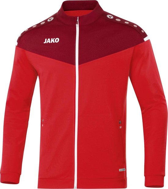 Jako Champ 2.0 Sportvest - Maat 164  - Unisex - rood/donker rood/wit