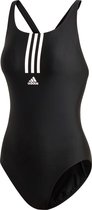 adidas SH3.RO Mid 3-Stripes  Sportbadpak - Maat 34 Volwassenen - zwart/wit