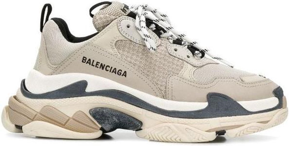 Balenciaga Triple S Beige Black Pernament – Unisex - trainers – vanille –  sneakers –... | bol.com