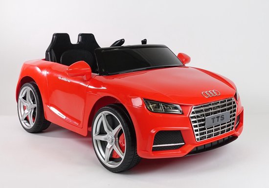 Audi RS Rood Elektrische kinderauto 12V + afstandsbediening full options |  bol.com
