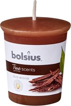 3 stuks Votive 53/45 rond True Scents Oud Wood