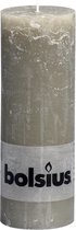 Bolsius Rustiek Stomp -  190x68mm -  krijt - 4 Stuks