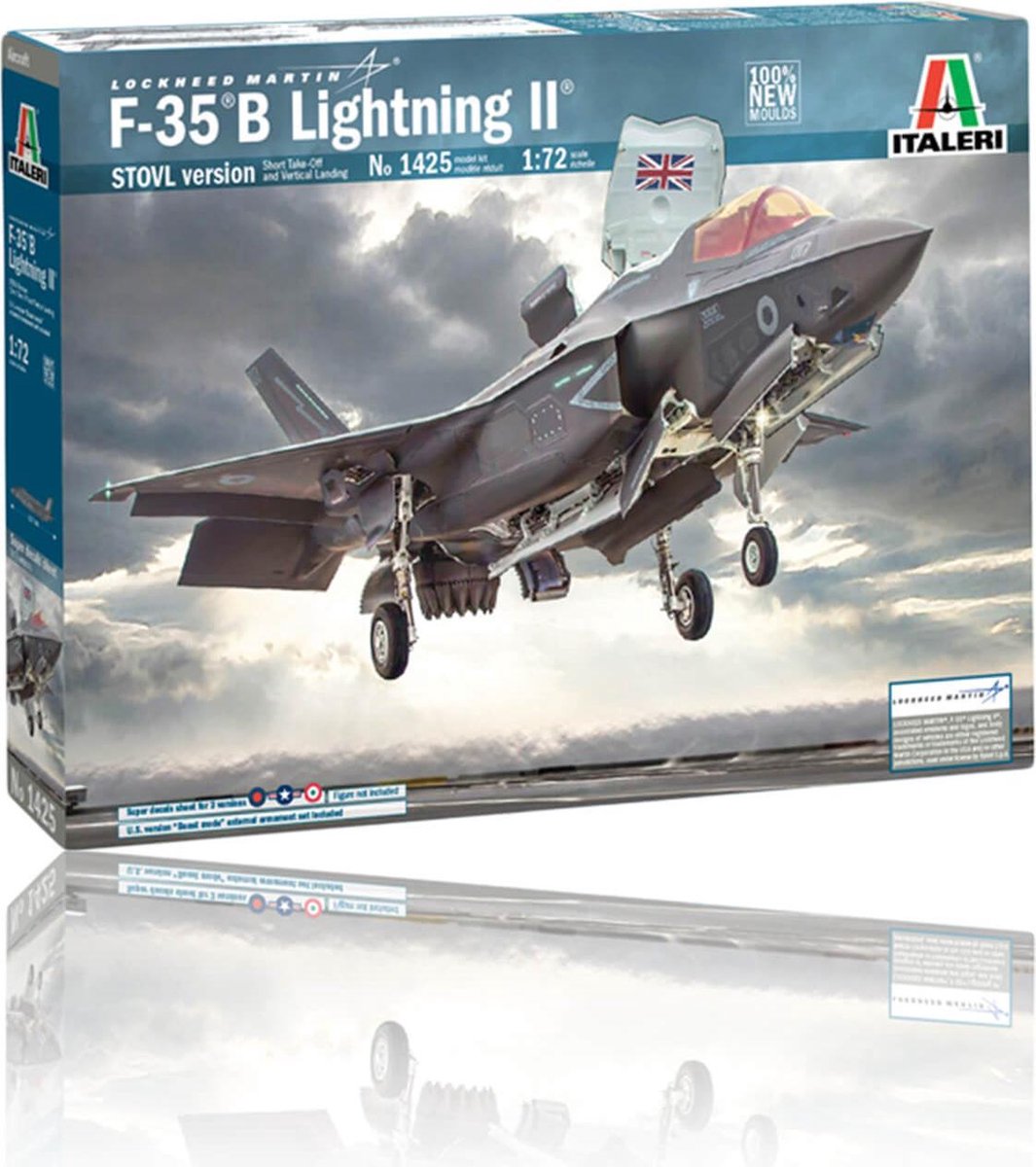Italeri F-35B Lightning II STOVL - Modelbouwpakket Vliegtuigen 1:72 — afbeelding 3