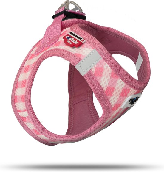 Curli Hondentuigje Harness Caro 40-45 Cm Mesh/nylon Roze