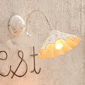 LOBERON Wandlamp Tiara antiekcrème