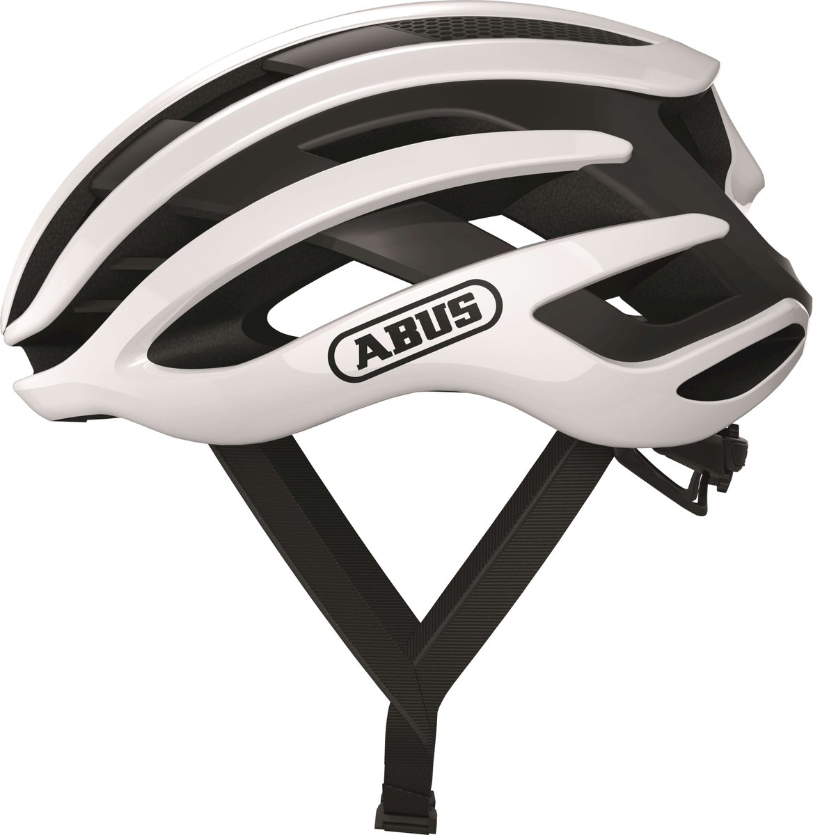 ABUS AirBreaker Fietshelm - Maat  L (59-61  cm) - polar white