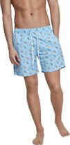 Urban Classics Pattern Swimshort - Ice Cream - Zwembroek