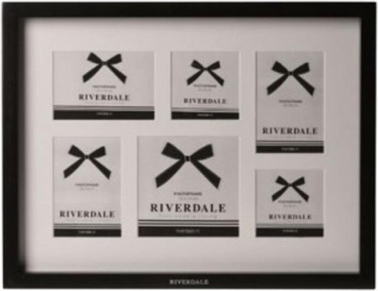 Riverdale fashion fotolijst 43 cm zwart | bol.com