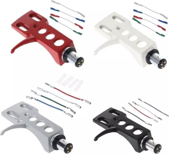 Headshell Universeel Wit Tip Top vintage audio