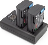 ChiliPower DMW-BLF19E Panasonic USB Duo Kit - Batterie pour appareil photo