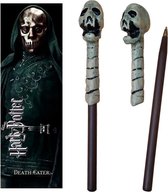 Stylo baguette et marque-page Harry Potter Death Eater Skull