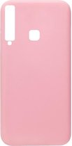 ADEL Siliconen Back Cover Softcase Hoesje Geschikt voor Samsung Galaxy A9 (2018) - Roze