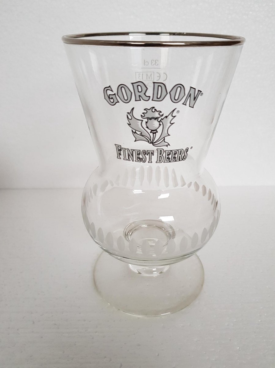 Gordon Finest Beers bierglas 33 cl