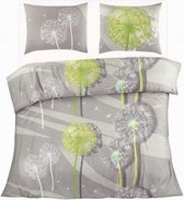 Homéé dekbedovertrekset dandelion eenpersoons 140x200/220 +1 sloop 60x72/20 cm 100% Katoen