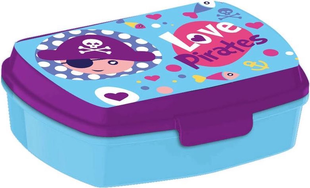 Love Pirates lunch box