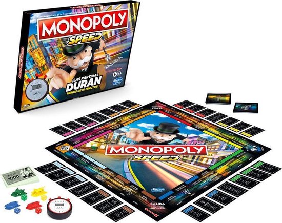 Afbeelding van het spel Speed Monopoly Spanish game