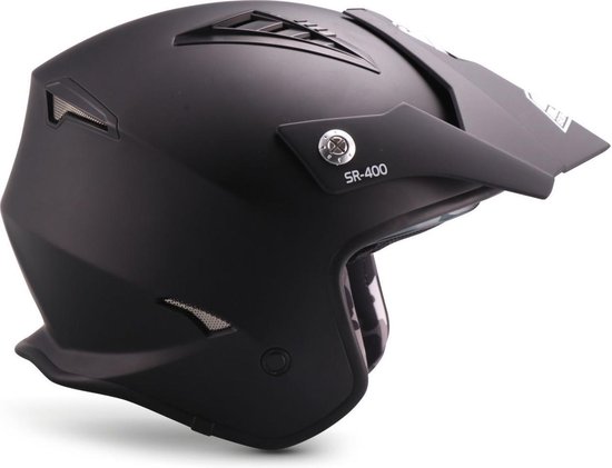 Retro Open Motor Lederen Helm Vintage Jethelm Met Bril ECE Goedgekeurde 3/4 Helmen Voor Mannen En Vrouwen Voor Bromfietsen Scooters Elektrische Voertuigen 11,XXL=(61-62CM