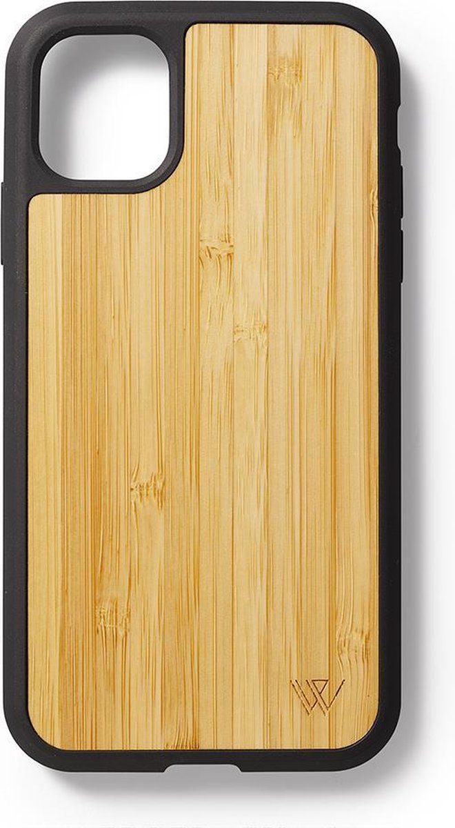 Houten back case iPhone 11 Pro Bamboe