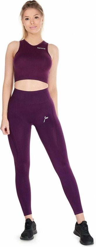 Famme sportswear Wine Vortex legging - Fitness / Yoga legging - Maat S |  bol.com