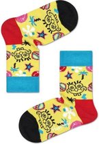 Happy Socks Sponge Bob Kids | Smile Storm Sock, 12-24 mnd, Maat 22/24