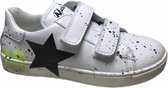 Naturino vlekken velcro sneakers geel wit mt 27