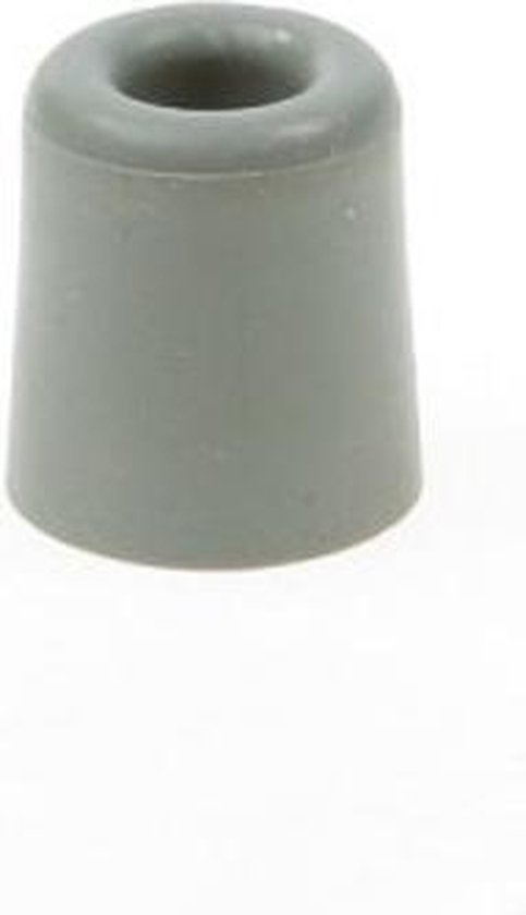 Deurbuffer / deurstopper grijs rubber 35 x 30 mm - deurstop | bol.com