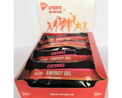 Wcup Sports Nutrition - Energy Gel (Cherry - 12 x 40 ml)