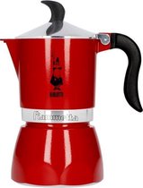 Bialetti Fiammetta Manual drip Coffee Maker - 3 kopjes - Rood